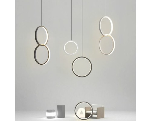 Подвесной светильник Liena А Black ImperiumLoft