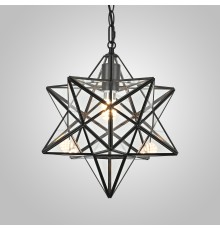 Люстра Black Star Clear Glass 35 см ImperiumLoft