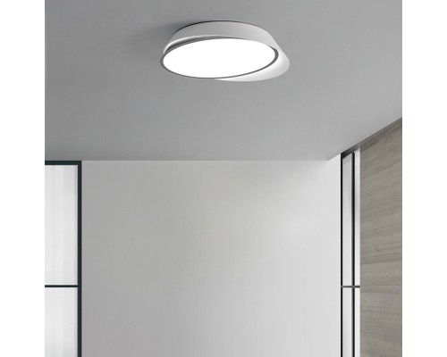 Потолочный светильник SHELL D50 White Black