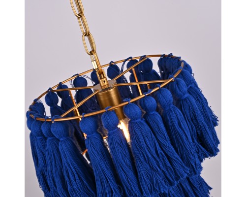 Подвесной светильник TASSEL Синий
