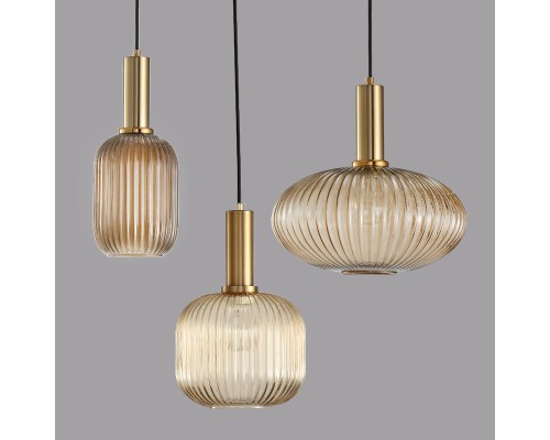 Подвесной светильник Ferm Living chinese lantern A Brass / Green