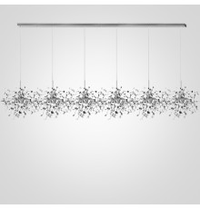 Подвесной светильник Tezani Argent Suspension Linear 6L 210 ImperiumLoft