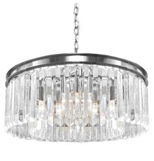 Подвесная люстра RH Odeon Chandelier Silver 80 ImperiumLoft