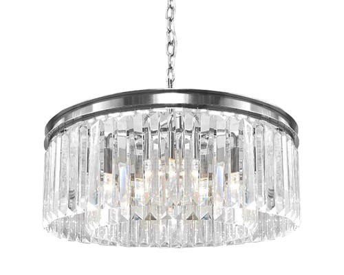Подвесная люстра RH Odeon Chandelier Silver 80 ImperiumLoft