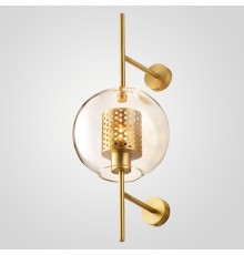 Настенный светильник CATCH WALL ball L58 brass ImperiumLoft