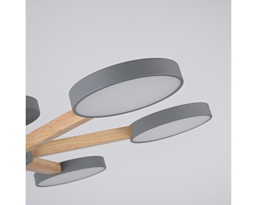 Потолочная люстра TURNA 6 Gray