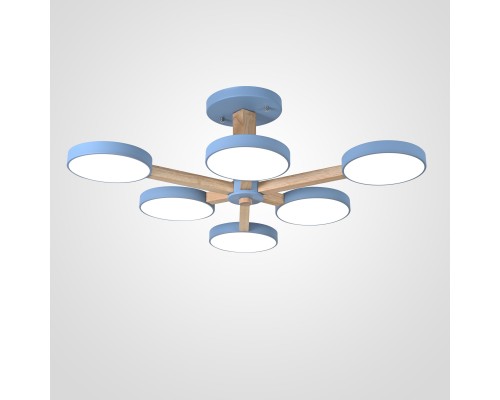 Потолочная люстра TURNA L6 Blue