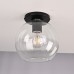 Потолочный светильник RH Utilitaire Globe  Shade Flushmount Black ImperiumLoft