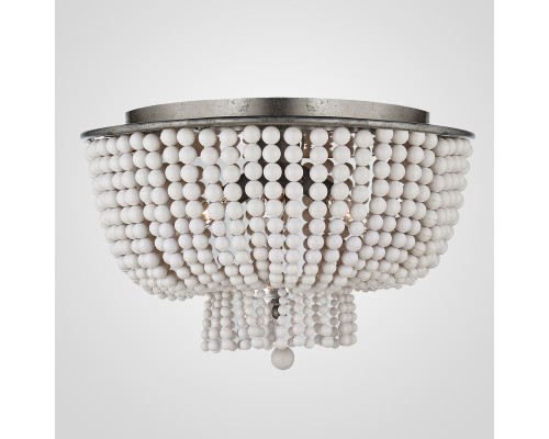 Потолочная люстра JACQUELINE CLEAR FLUSH-MOUNT