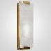 Бра Marble Rectangle Wall Lamp Brass ImperiumLoft