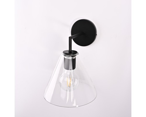 Бра RH Utilitaire Funnel Shade Single Sconce Black