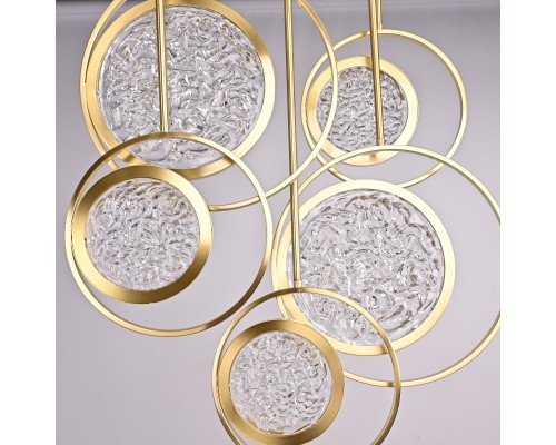 Дизайнерская люстра на штанге ЛУНА lighting collection L60