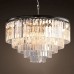 Подвесная люстра RH 1920s Odeon Clear Glass Fringe Chandelier D80