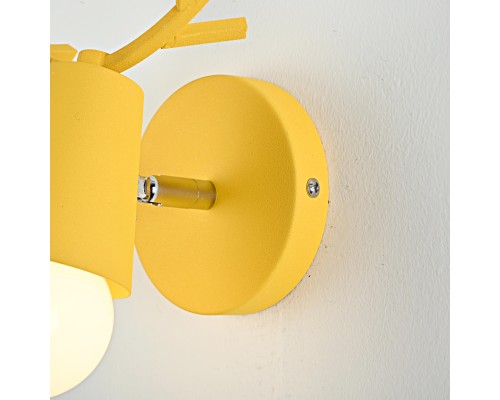 Бра с рожками DEER A Yellow