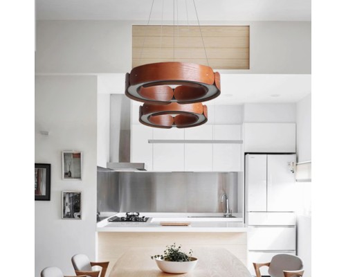 Подвесной светильник RANGE 1 D55 Black walnut