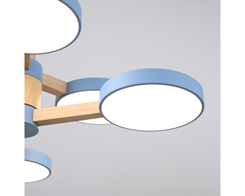 Люстра на штанге TURNA DBL L6 Blue