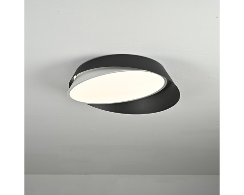 Потолочный светильник SHELL D40 White Black