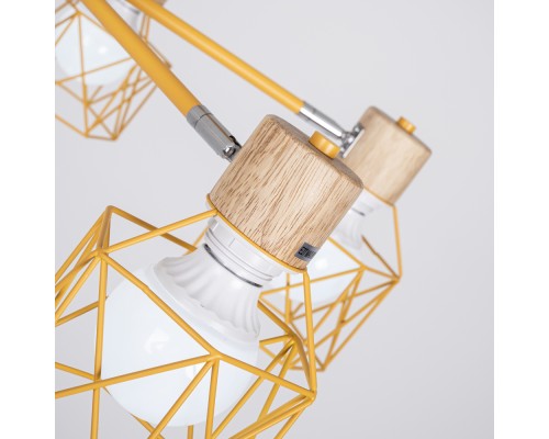 Потолочная люстра CORF B3 Yellow 6 lamps ImperiumLoft