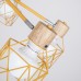 Потолочная люстра CORF B3 Yellow 6 lamps ImperiumLoft