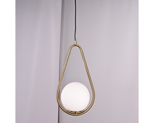 Подвесной светильник HOOP DROP Brass ImperiumLoft