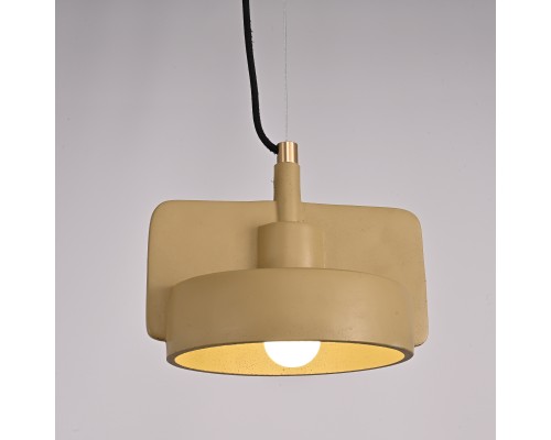 Подвесной бетонный светильник SKOVL A Песочный