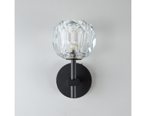 Бра Boule de Cristal Single Sconce Black ImperiumLoft