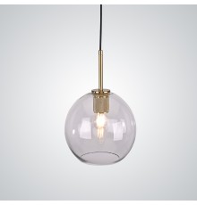 Подвесной светильник RH Utilitaire Globe Pendant Brass ImperiumLoft
