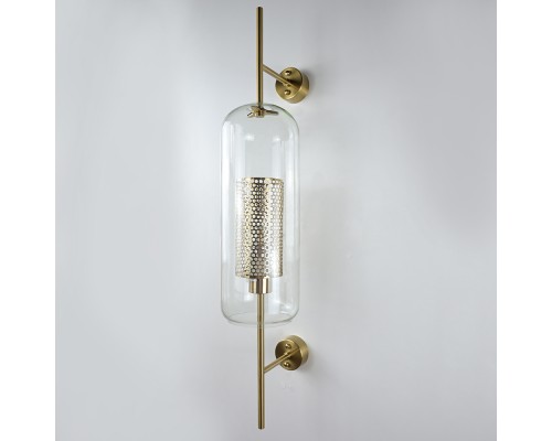 Настенный светильник CATCH WALL cylinder L78 brass ImperiumLoft