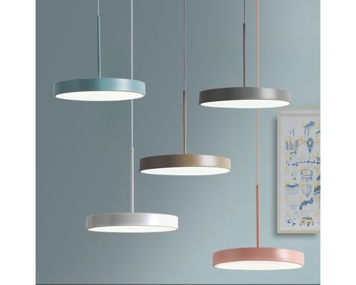 Подвесной светильник TURNA ONE D40 Gray by ImperiumLoft