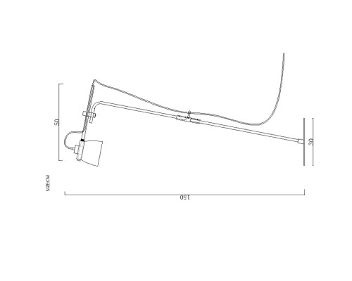 Торшер RAM FLOR Black