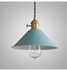 Светильник подвесной BRAID голубой ImperiumLoft