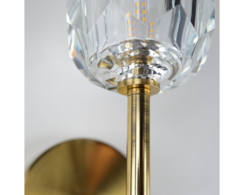 Бра Boule de Cristal Single Sconce Brass