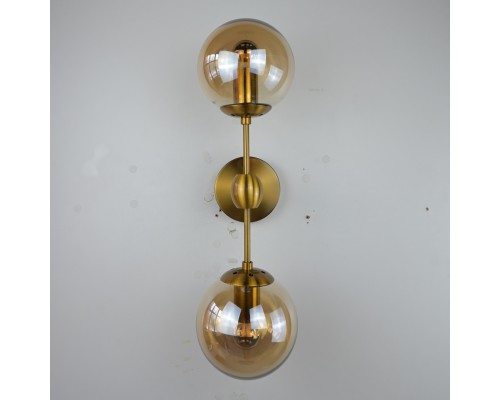 Бра Modo Sconce 2 Globes Gold