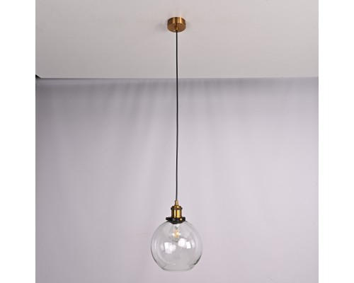 Подвесной светильник Loft Clear Glass Sphere Cloche