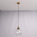 Подвесной светильник Loft Clear Glass Sphere Cloche