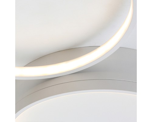 Потолочная люстра TWINE 7 rings Black