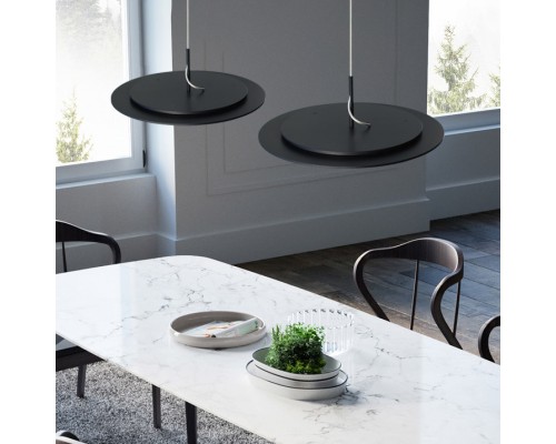 Подвесной светильник EUREKA D25 Black 3000К ImperiumLoft