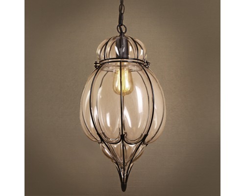 Подвесной светильник Metal Mesh and Glass Pendant IV ImperiumLoft