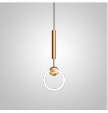 Подвесной светильник FINNUR RING D20 Brass ImperiumLoft