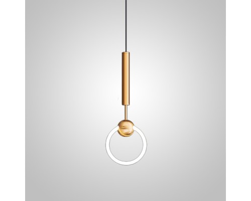Подвесной светильник FINNUR RING D20 Brass