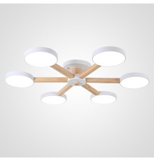 Потолочная люстра TURNA 6 White ImperiumLoft