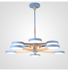 Люстра на штанге TURNA DBL L10 Blue ImperiumLoft