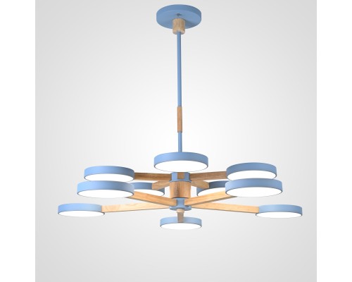 Люстра на штанге TURNA DBL L10 Blue