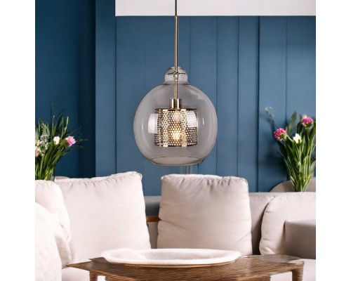 Подвесной светильник CATCH F pear brass D25