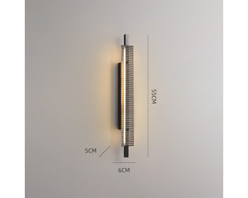 Бра STINUS Black H55 ImperiumLoft