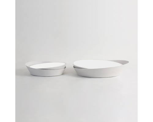 Потолочный светильник SHELL D50 White Black