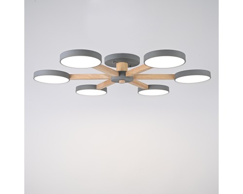 Потолочная люстра TURNA 6 Gray