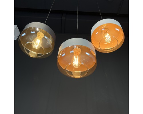 Подвесной светильник NORD D D25 Gray/Amber ImperiumLoft