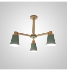 Потолочная люстра PROP 3 Green ImperiumLoft