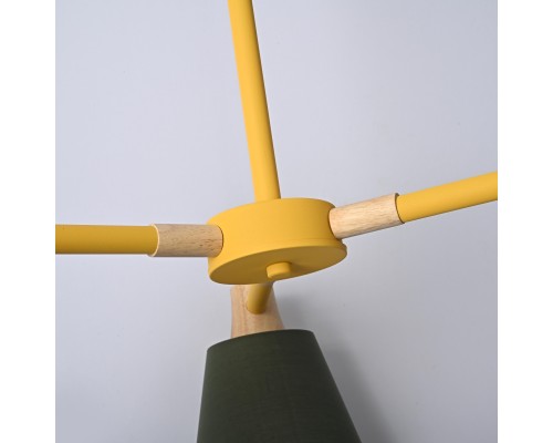 Люстра на штанге NATURA A GREEN 3
